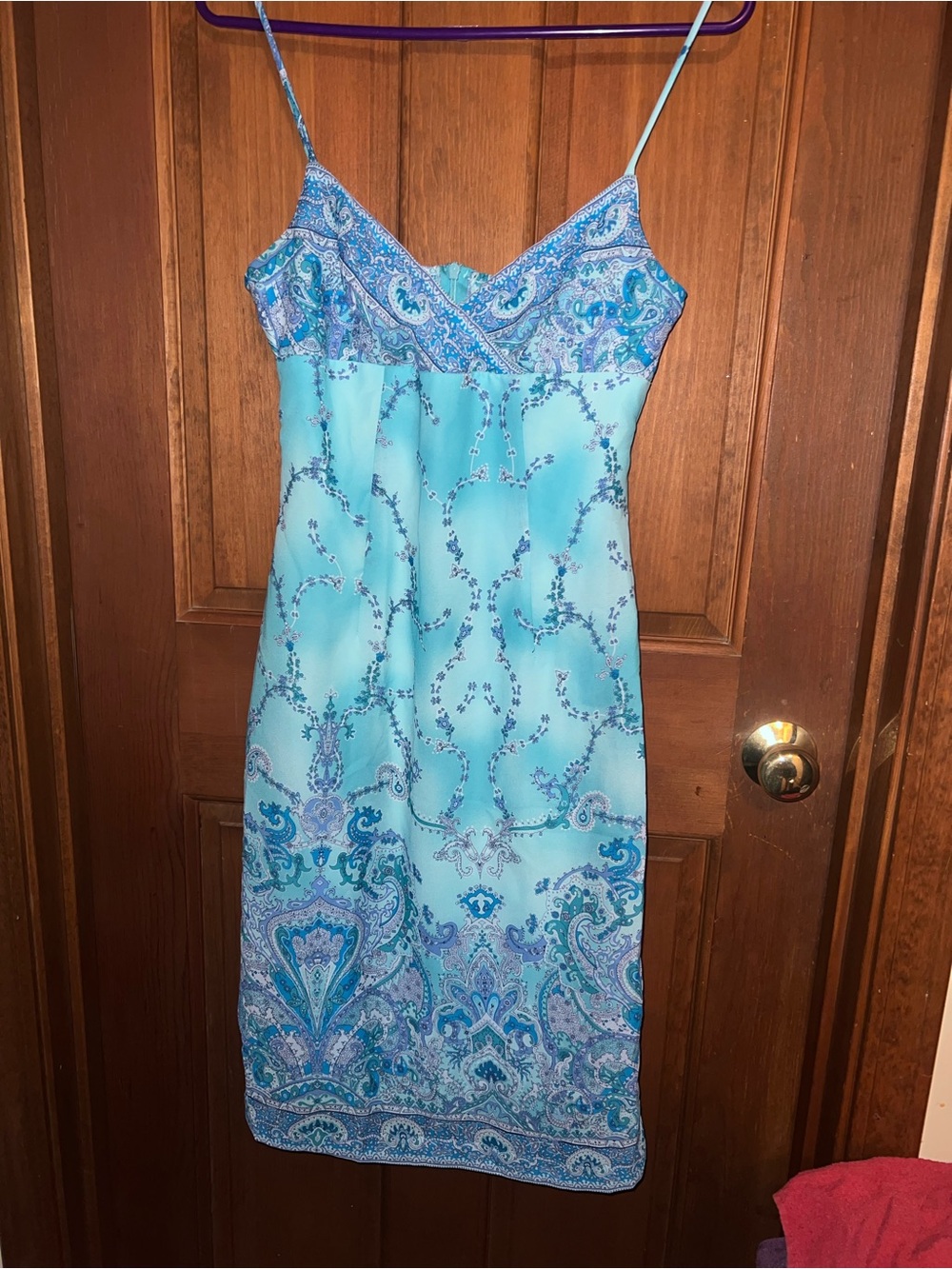 Rampage paisley dress